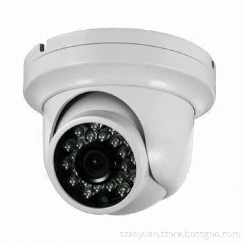 800TVL Vandal-proof CCTV Dome Camera with 1/3-inch CMOS Chipset, Metal Casing, Supports IR-Cut
